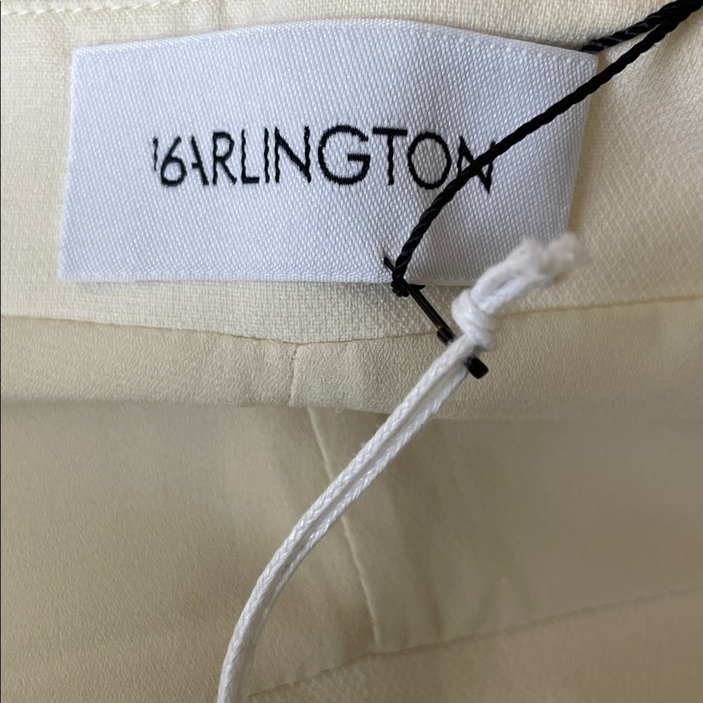 16Arlington Brisbane High Rise Flared Trouser Pants in Milk Ivory Size‎ 14 - Picture 8 of 16